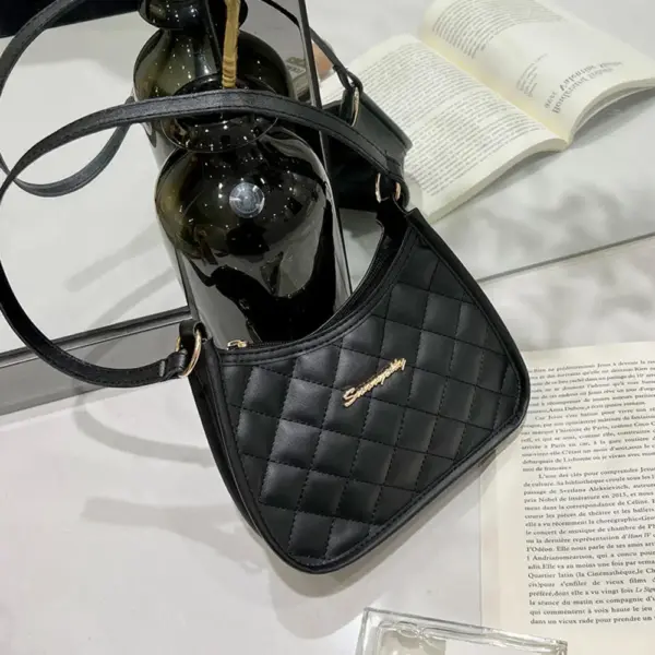 Bolso de mano de piel de cocodrilo de alta marca, sencillo, de tendencia de nicho, para mujer - Imagen 22