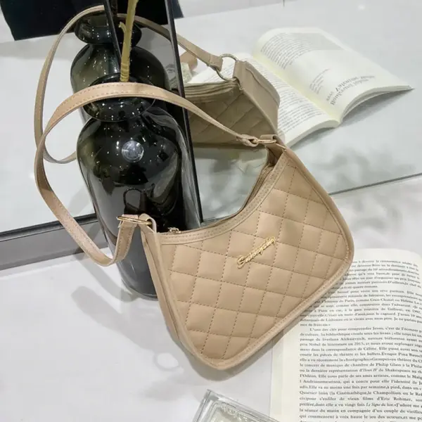 Bolso de mano de piel de cocodrilo de alta marca, sencillo, de tendencia de nicho, para mujer - Imagen 20