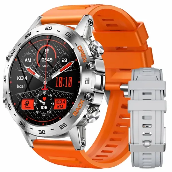 LIGE - Reloj inteligente con llamadas y Bluetooth de 1,39 pulgadas para hombre, para deportes al aire libre, fitness, control del ritmo cardíaco y de la salud, para teléfonos Android e IOS - Imagen 9
